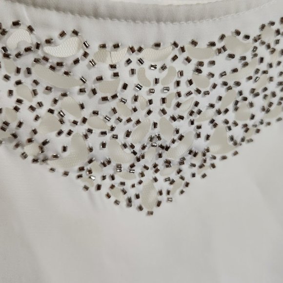 Guess White Crop Top - Picture 2 of 6